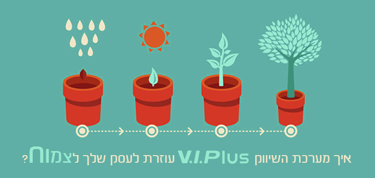 איך מערכת השיווק V.I.Plus עוזרת לעסק שלך לצמוח?